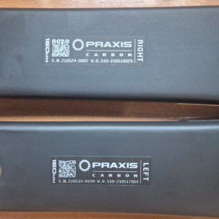 Bielas E-Bike Praxis Carbono 160mm