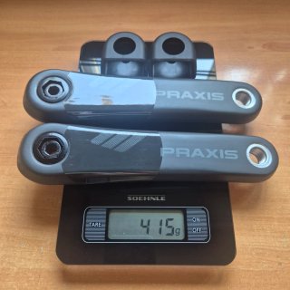 Bielas E-Bike Praxis Carbono 160mm