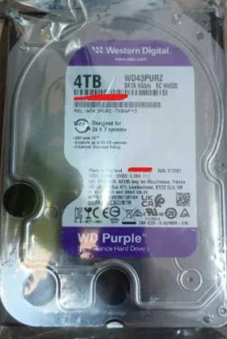 Disco Duro WD Purple 4TB WD43PURZ
