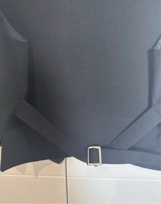 Chaleco negro Pull&Bear