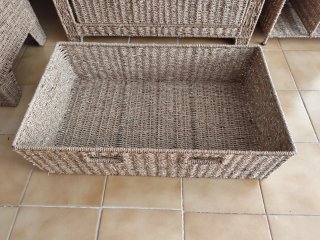 Muebles rústicos estilo mimbre