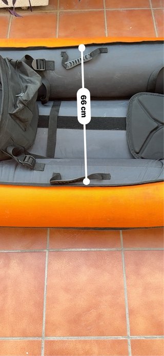 Kayak Hinchable Hydro-Force 2 Plazas Naranja
