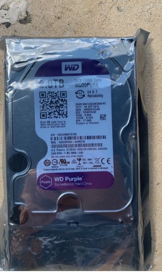 Disco Duro WD Purple 2TB Nuevo