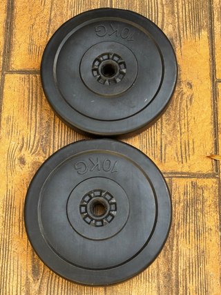 Pareja Discos Musculación 10kg