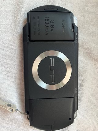 Sony PSP Negra + Funda, Cargador y tarjeta SD