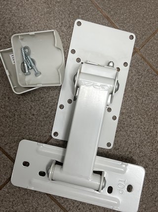 Soporte pared TV blanco