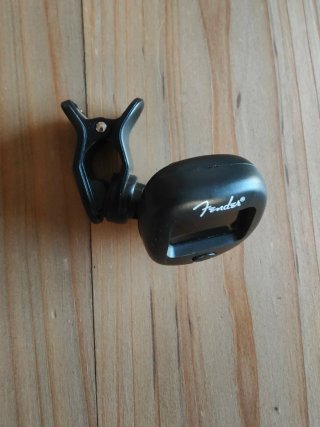 Afinador Fender FCT-2 Guitarra (Pila Nueva)