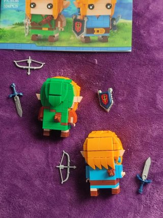 Figuras LINK Building Toys Zelda