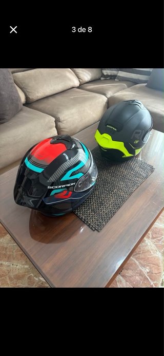 Cascos Moto R1, Scorpion