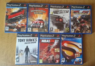 Lotto PS2 Slim + 14 Giochi