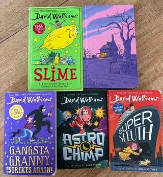 Lote de 5 libros David Walliams