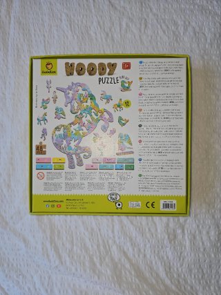 Puzzle de Madera Ludattica Unicornio Mágico 48 Pie