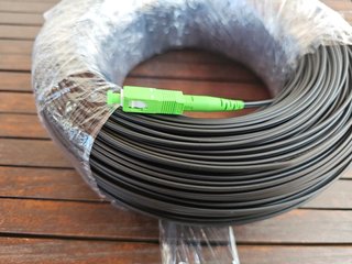 Rollo Cable Fibra Óptica FTTH 200m