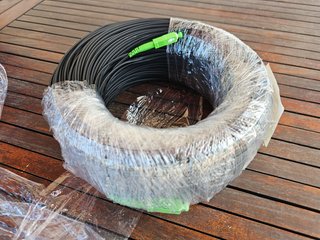 Rollo Cable Fibra Óptica FTTH 200m