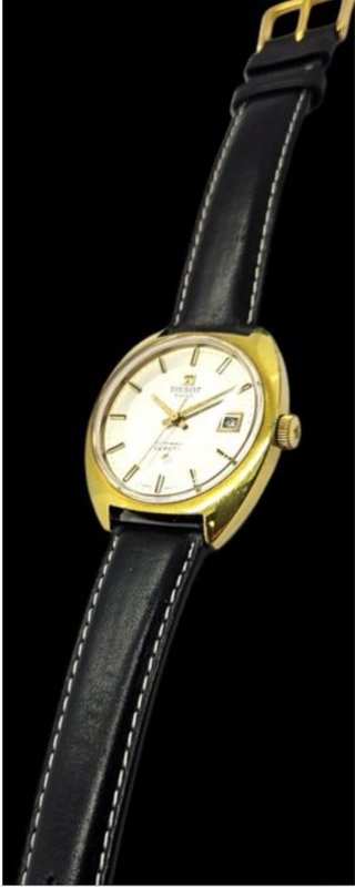 Tissot Seastar Automático Reloj Dorado