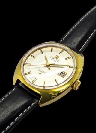 Tissot Seastar Automático Reloj Dorado