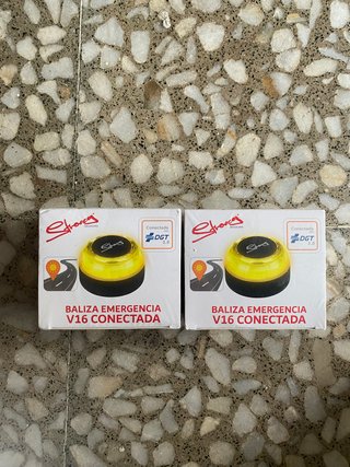 Baliza Emergencia V16 Conectada DGT 3.0 x2unidades