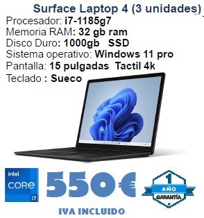 Surface Laptop 4