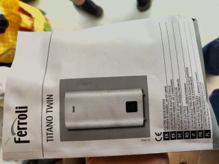 Calentador Ferroli Blanco