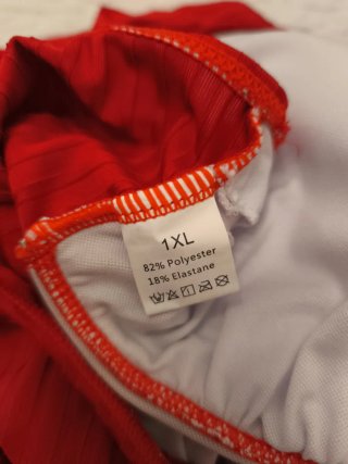 Bañador mujer elegante rojo