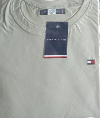 Camiseta Tommy Hilfiger Verde Oliva Talla XXL