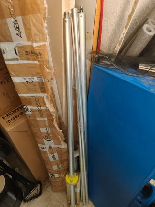 Antena CB 27 Base Jefton de 3 radiales.