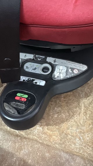 Silla coche Joie 360 ISOFIX roja