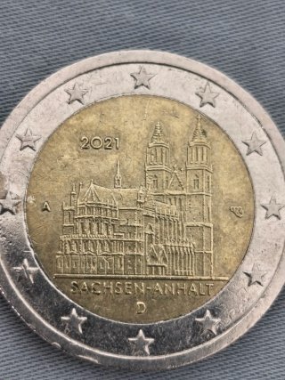 Moneda 2€ Alemania 2021 Sachsen-Anhalt