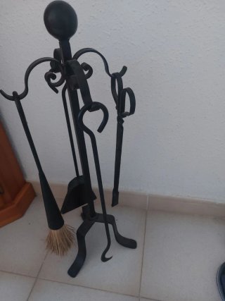 Kit Chimenea Metal Negro