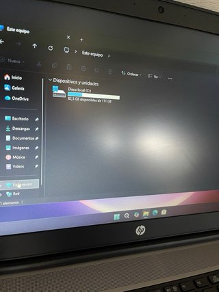 HP Probook Portátil Plata y Negro
