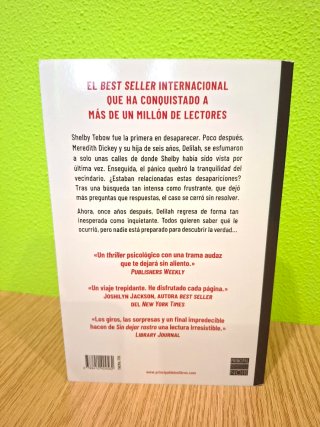 Novela misterio Sin dejar rastro-Mary Kubica