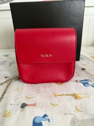 Bolso Tous Rojo Piel