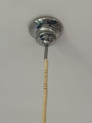 Lámpara de cristal colgante