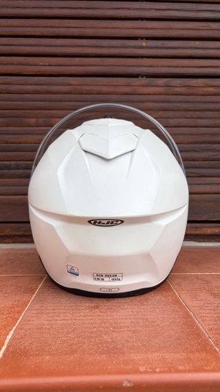 Casco Moto HJC i71 Blanco Semi-Mate Talla S