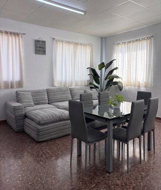 Mesa extensible + sofá chaise longue ENVIAMOS