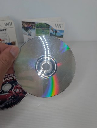 Lotto 3 giochi Wii: Mario Kart, Galaxy, Sports