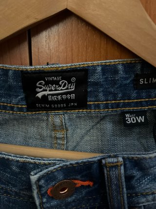 Bermudas vaqueras Superdry Talla M