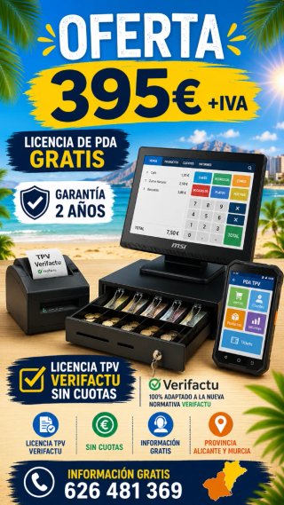 TPV Verifactu Últimas Unidades