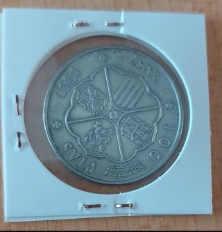 Monedas 100 Pesetas Franco Plata 1966-1970