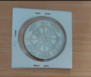 Monedas 100 Pesetas Franco Plata 1966-1970