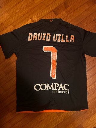 Maglietta Valencia CF David Villa Nike L