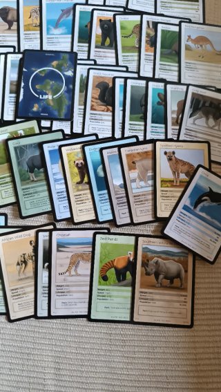 Carte Life TCG Mammals common uncommon 26-100/100