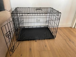 URGENTE Jaula para perros/animales negra
