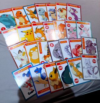 Cartas Pokémon papel