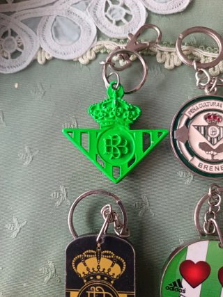 Lote 6 Llaveros Real Betis Balompié