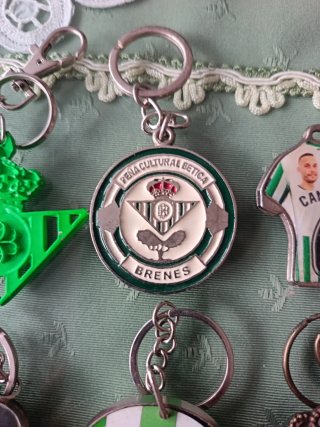 Lote 6 Llaveros Real Betis Balompié
