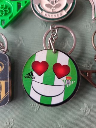 Lote 6 Llaveros Real Betis Balompié