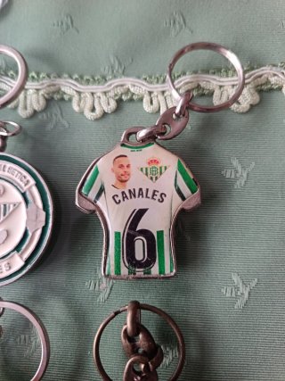 Lote 6 Llaveros Real Betis Balompié