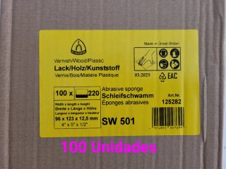 ✅ KLINGSPOR Lija - Esponja abrasiva ❗100 Unidades❗