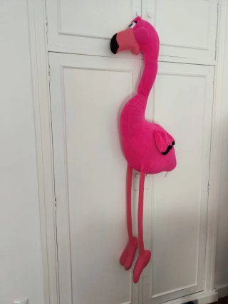 Peluche Flamenco Rosa Gigante perfecto para niños